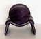 P35 Lounge Chair in Purple by Vittorio Introini for Saporiti, 1980s 5