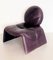 P35 Lounge Chair in Purple by Vittorio Introini for Saporiti, 1980s 14