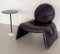 P35 Lounge Chair in Purple by Vittorio Introini for Saporiti, 1980s 11