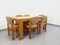 Vintage Dining Table in Elm with Integrated Extension from Maison Regain, 1970s, Image 16