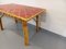 Vintage Dining Table in Rattan and Vallauris Ceramic attributed to Adrien Audoux & Frida Minet, 1960s, Image 5