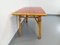 Vintage Dining Table in Rattan and Vallauris Ceramic attributed to Adrien Audoux & Frida Minet, 1960s 8