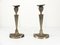 English English Candlesticks in Silver Metal, 1890s, Set of 2, Image 1