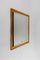 Italian Mirror in Yellow Mirrored and Bevelled Glass attributed to Veca, 1960s, Image 8