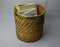 Rattan and Brass Book Holder Basket, Italy, 1970s 2