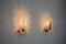 Frosted Leaf Sconces in Murano Glass, Italy, 1970s, Set of 2, Image 4