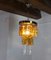 Lampadario Cascade in vetro di Murano arancione e trasparente attribuito a Zero Quattro, Italia, anni '70 Arancio, Immagine 2