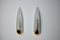 Ears of Corn Sconces by Idearte, Spain, 1980s, Set of 2 1