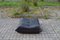 Vintage Togo Pouf Ottoman Black Leather by Michel Ducaroy for Ligne Roset, 1980s 16