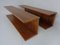 Large Danish Teak Wall Shelves, 1970s, Set of 2, Image 2