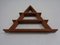 Triangular Teak Wall Shelf, Denmark, 1970s 10