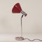 Lámpara de escritorio roja, Florencia, Italia, años 60, Imagen 8