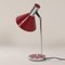 Lámpara de escritorio roja, Florencia, Italia, años 60, Imagen 5