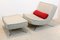 Pop Easy Lounge Chair and Ottoman by Christian Werner for Ligne Roset, 1990s, Set of 2 1