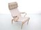 Mid-Century Modern Scandinavian Miranda Lounge Chairs attributed to Bruno Mathsson, 1940s, Set of 2 6