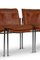 Chairs in Leather and Chromed Metal, 1970s, Set of 12, Image 7