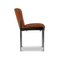 Chairs in Leather and Chromed Metal, 1970s, Set of 12, Image 4