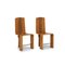 Chairs in Blond Cherry Wood, 1980s, Set of 8 4