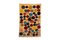 Wandteppich mit Farbkreisen aus Wolle 1