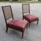 Dining Chairs in Fabric and Wood, Set of 2 2