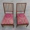 Dining Chairs in Fabric and Wood, Set of 2 5