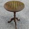 Round Low Table with Chessboard 3