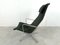 Ea124 Lounge Chair in Black Fabric by Charles & Ray Eames for Herman Miller, 1970s 7