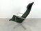 Ea124 Lounge Chair in Black Fabric by Charles & Ray Eames for Herman Miller, 1970s, Image 7