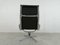 Ea124 Sessel aus schwarzem Stoff von Charles & Ray Eames für Herman Miller, 1970er 10