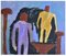 Carola Richards, Two Figures, 1990, Figurative Painting, Immagine 1