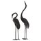 Large Life Size Herons in Bronze, 1970s, Set of 2 1