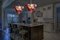 Lámparas de araña de cristal de Murano 57 de la era espacial de alabastro rosa iridiscente, años 90. Juego de 2, Imagen 2