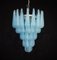 Magic Murano Blue Drops Chandeliers, 1980s, Set of 2, Image 8