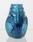 Modernist Hand-Cut Glass Vase, 1970s, Image 1