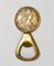 Maria Theresia Coin Bottle Opener in Brass attributed to Carl Auböck, Austria, 1950s 9