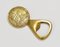 Maria Theresia Coin Bottle Opener in Brass attributed to Carl Auböck, Austria, 1950s 12