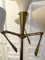 Mid-Century Italian Modern Metal & Brass Floor Lamp from Lumen Milano, 1950s 11