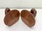 Art Deco Pigeon Bookends in Hand Carved Wood, 1930s, Set of 2 14