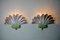 Ceramic Lotus Flower Sconces from AI Minervino, Italy, 1970, Set of 2 2