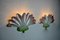 Ceramic Lotus Flower Sconces from AI Minervino, Italy, 1970, Set of 2 4