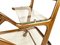 Mid-Century Modern Wood & Glass Trolley by Cesare Lacca for Cassina, 1950s, Image 4