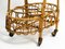 Mid-Century Italian Bar and Serving Trolley in Bamboo with Wheels, 1960s 15