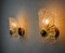 Frosted Leaf Sconces in Murano Glass, Italy, 1970, Set of 2 2