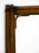 Large Mid-Century Modern Bamboo Wall Mirror with Leather Straps, Italy, 1950s, Image 15