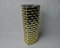 Golden Bamboo Effect Glass Vase by Nachtmann, Germany, 1980s 4