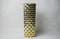 Golden Bamboo Effect Glass Vase by Nachtmann, Germany, 1980s 1