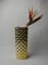 Golden Bamboo Effect Glass Vase by Nachtmann, Germany, 1980s 2