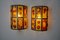 Brutalist Sconces in Blown Glass attributed to Felipe Derflingher for Feders, Mexico, 1960s, Set of 2 2