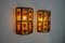 Brutalist Sconces in Blown Glass attributed to Felipe Derflingher for Feders, Mexico, 1960s, Set of 2, Image 6