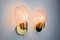 Seashell Sconces in Frosted Murano Glass, Italy, 1980s, Set of 2 6